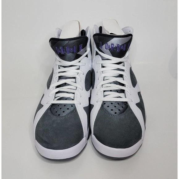 Nike Air Jordan 7 Retro Flint Grey White Shoes Sneakers Men\'s 9.5 CU9307-100 main image 10